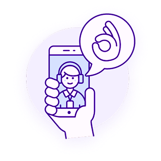 Customer Service Phone 1 Streamline UX Duotone